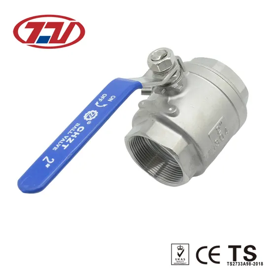 공압 구동 장치가 있는 스테인레스 스틸 볼 밸브