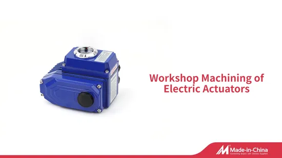Quarter Turn Electric Actuator on-off Type 220V AC